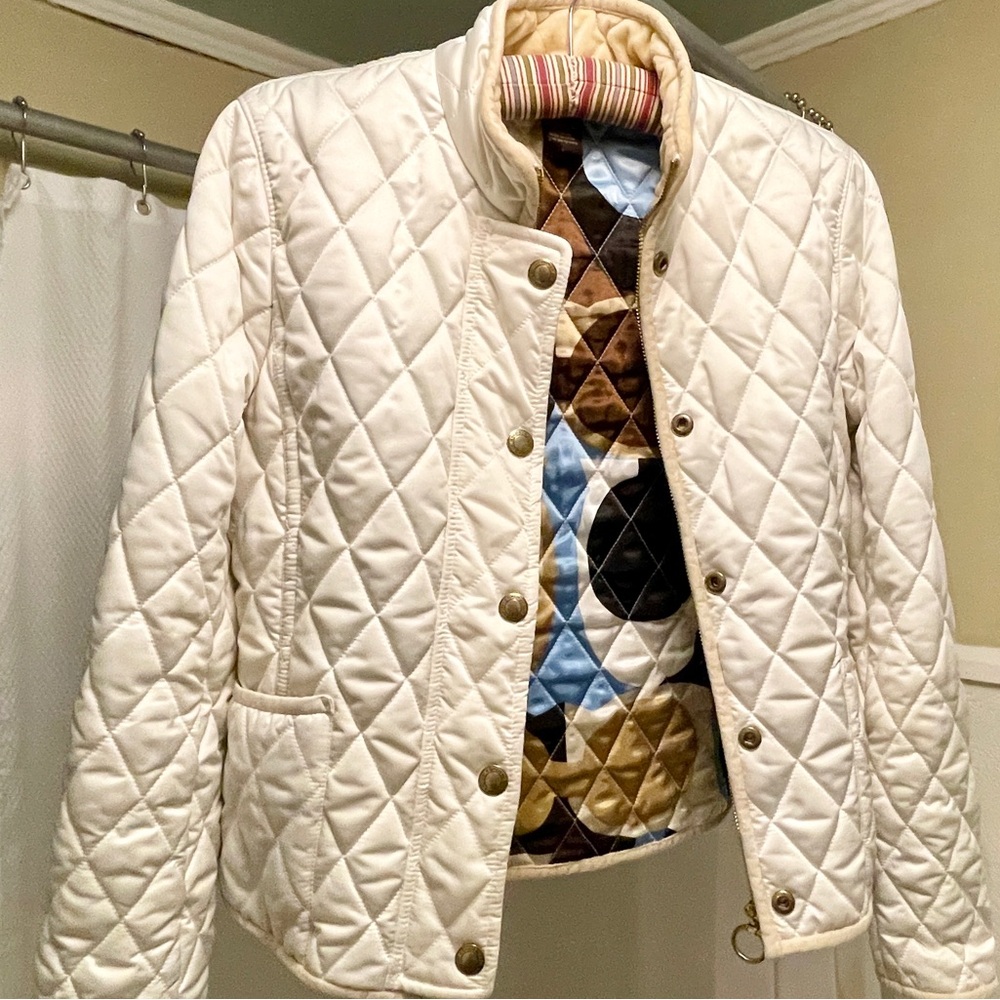 Coach | Vintage Signature Quilted Bomber Jacket, Sz S ♥ Perfect!